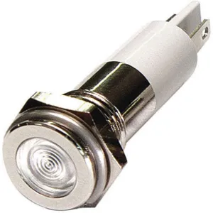 APPROVED VENDOR 24M103 Flat Indicator Light White 24vdc | AB7YKE