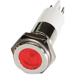 APPROVED VENDOR 24M104 Flat Indicator Light Red 110vac | AB7YKF