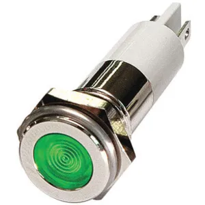 APPROVED VENDOR 24M106 Flat Indicator Light Green 110vac | AB7YKH