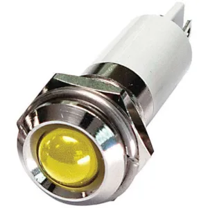 APPROVED VENDOR 24M113 Round Indicator Light Yellow 24vdc | AB7YKQ