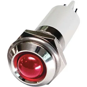 APPROVED VENDOR 24M115 Round Indicator Light Red 110vac | AB7YKT