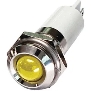 APPROVED VENDOR 24M116 Round Indicator Light Yellow 110vac | AB7YKU