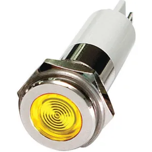 APPROVED VENDOR 24M133 Flat Indicator Light Yellow 24vdc | AB7YLM