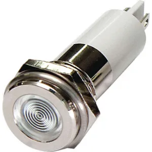 APPROVED VENDOR 24M136 Flat Indicator Light White 24vdc | AB7YLQ