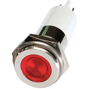 APPROVED VENDOR 24M132 Flat Indicator Light Red 24vdc | AB7YLL