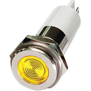 APPROVED VENDOR 24M138 Flat Indicator Light Yellow 110vac | AB7YLT