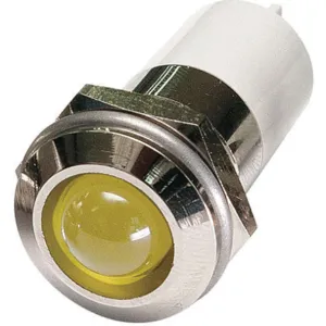 APPROVED VENDOR 24M152 Round Indicator Light Yellow 110vac | AB7YMH