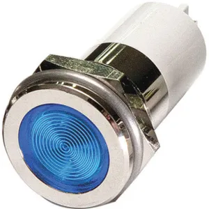 APPROVED VENDOR 24M171 Flat Indicator Light Blue 24vdc | AB7YND