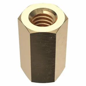 APPROVED VENDOR 250012BG Rod Coupling Nut Brass 5/16-18, 5PK | AA9XQU 1HY62