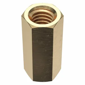 APPROVED VENDOR 250015BG Rod Coupling Nut Brass 3/8-16, 5PK | AA9XQV 1HY64