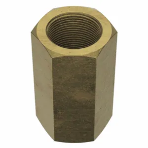 APPROVED VENDOR 250406BG Rod Coupling Nut Grade 2 1 1/2-12 | AA9XXM 1JB39