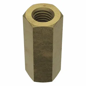 APPROVED VENDOR 250446BG Rod Coupling Nut 5.8 M10 X 1.5, 10PK | AA9YDJ 1JE29