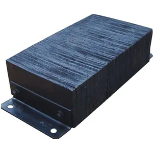 APPROVED VENDOR 26W587 Dock Bumper 12 x 6 x 26 Inch Rubber | AB8PZT