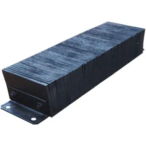 APPROVED VENDOR 26W589 Dock Bumper 12 x 6 x 38 Inch Rubber | AB8PZV