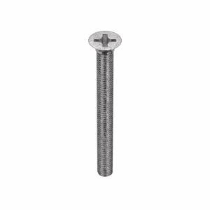 APPROVED VENDOR 2AE17 Machine Screw Flat Stainless Steel 10-32 X 2 L, 100PK | AB8XYG