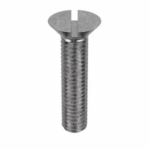 APPROVED VENDOR 2AU89 Machine Screw Flat Stainless Steel 10-32 X 7/8 L, 100PK | AB9BDB