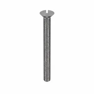 APPROVED VENDOR 2AU99 Machine Screw Flat Stainless Steel 10-32 X 2 L, 100PK | AB9BDG