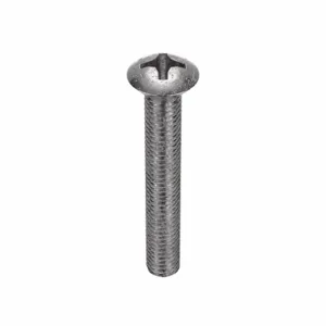 APPROVED VENDOR 2BE69 Machine Screw Oval 10-32 X 1 1/4 L, 100PK | AB9CLD