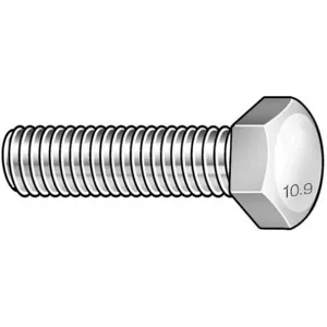 APPROVED VENDOR 2KKL1 Hex Cap Screw 10.9 M12 x 1.75, 30mm Length, 460PK | AC2HXZ