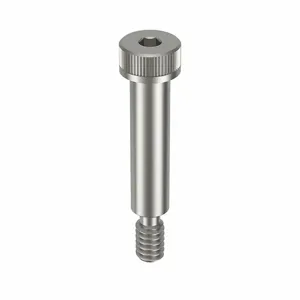 APPROVED VENDOR 2DNC5 Shoulder Screw 1/4 Diameter X 1 Length 316 Stainless Steel, 2PK | AB9KEF