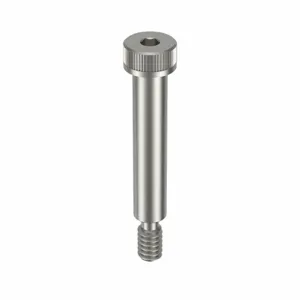 APPROVED VENDOR 2DNC6 Shoulder Screw 1/4 Diameter X 1-1/4 Length 316 Stainless Steel, 2PK | AB9KEG