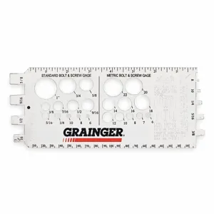 APPROVED VENDOR U00000.000.0001 Thread Measuring Gauge | AB9NLV 2EE44