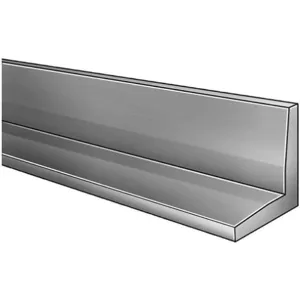 APPROVED VENDOR 2EYV3 Angle Aluminium 6061 1/4 Inch Thickness 4 Inch Leg 4 Feet Length | AB9RVC