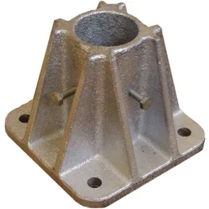 APPROVED VENDOR 2HER7 Socket Mounting Base Single L 5 In | AC2AMX