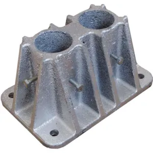 APPROVED VENDOR 2HER8 Socket Mounting Base Double L 7-1/2 In | AC2AMY