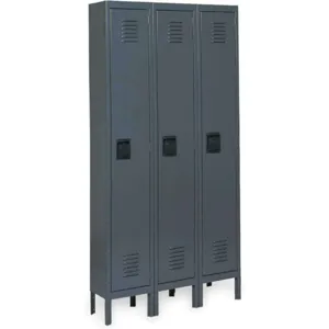 APPROVED VENDOR 2HFJ4 Unassembled Locker W 45 D 18 H 78 Gray | AC2AQV