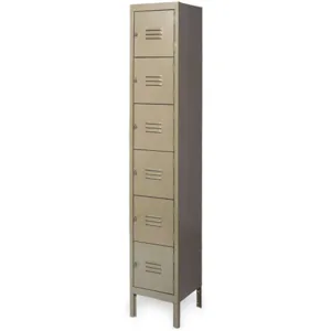 APPROVED VENDOR 2HFK6 Unassembled Locker W 12 D 18 H 78 Tan | AC2ARC