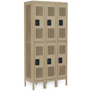 APPROVED VENDOR 2HFL7 Unassembled Locker Ventilated W 36 D 18 | AC2ARN