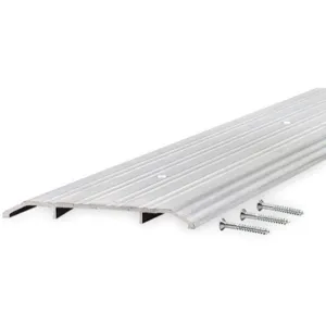 APPROVED VENDOR 2RRL3 Saddle Threshold Fluted Top 3 Feet Aluminium | AC3DFQ