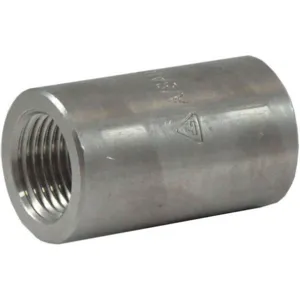 APPROVED VENDOR 2UA82 Reducing Coupling 1/2 x 3/8 Inch 304 Stainless Steel | AC3KDJ