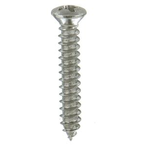 APPROVED VENDOR 2WE66 Metal Screw Oval #10 1 Inch Length, 100PK | AC3UDK