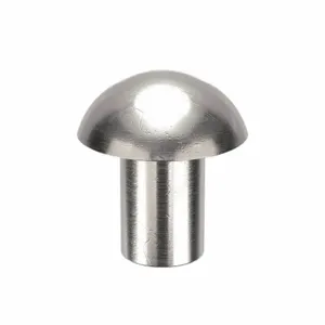 APPROVED VENDOR 30A0806-EA-100 Rivet Round 1/4 Diameter 3/8 Inch Length, 100PK | AE9NAZ 6KY17