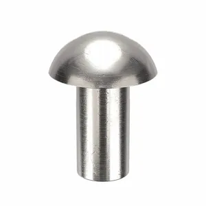 APPROVED VENDOR 30A0808-EA-50 Rivet Round 1/4 Diameter 1/2 Inch Length, 50PK | AE9NBA 6KY18