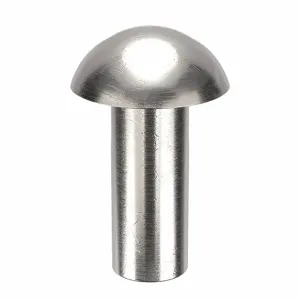 APPROVED VENDOR 30A0810-EA-50 Rivet Round 1/4 Diameter 5/8 Inch Length, 50PK | AE9NBB 6KY19