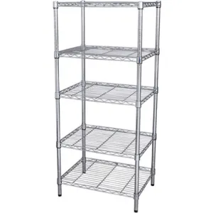 APPROVED VENDOR 32V413 Wire Shelving 74x36x18 5 Shelf Chrome | AC6CLP