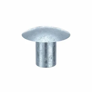 APPROVED VENDOR 350806-2 Rivet Round 1/4 Diameter 3/8 Inch Length, 100PK | AE9PLN 6LB70