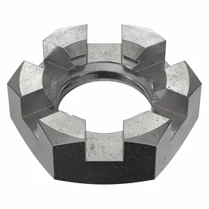 APPROVED VENDOR 354225G Hex Jam Locknut Slotted 3/4-10, 10PK | AF2XNB 6YRK7