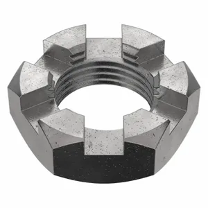 APPROVED VENDOR 354245G Hex Jam Locknut Slotted 3/4-16, 10PK | AF2XNK 6YRL5