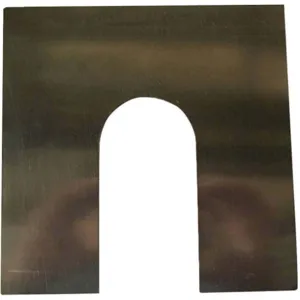 APPROVED VENDOR 36D794 Slotted Shim 8 x 8 In x 0.100in Pk5 | AC6TWG