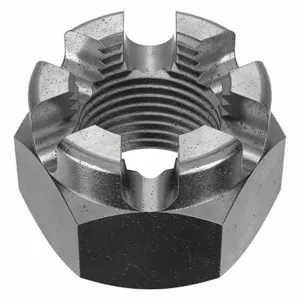 APPROVED VENDOR 371245G Hex Locknut Castlated 3/4-16, 10PK | AF2WQM 6YHK6