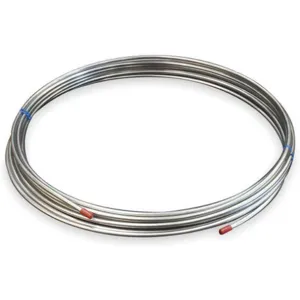 APPROVED VENDOR 3ADD1 Coil Tubing Welded 3/8 Inch 50 Feet 304 Stainless Steel | AC8HHZ