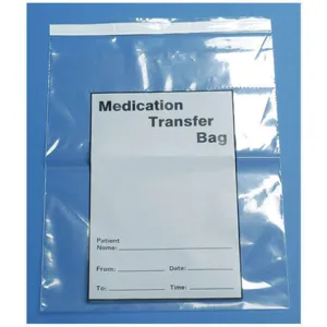 APPROVED VENDOR 3CUF8 Biohazard Bag Clear 10 Inch Length - Pack Of 1000 | AC8NNG