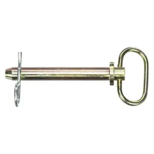 APPROVED VENDOR U39665.062.0400 Hitch Pin Standard Steel Zinc 5/8 x 4 3/4 L | AC9MRU 3HLN3