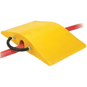 APPROVED VENDOR 3KUR8 Cable Crossover Pad 18 x 6 Inch 2.5 Feet Yellow | AC9VWP