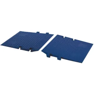 APPROVED VENDOR 3KWU5 Ada Access Ramp Pr Blue 3 Feet 21.88 x 2 Inch | AC9WBR