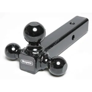 APPROVED VENDOR 3KYD3 Triple Ball Mount Black | AC9WJL